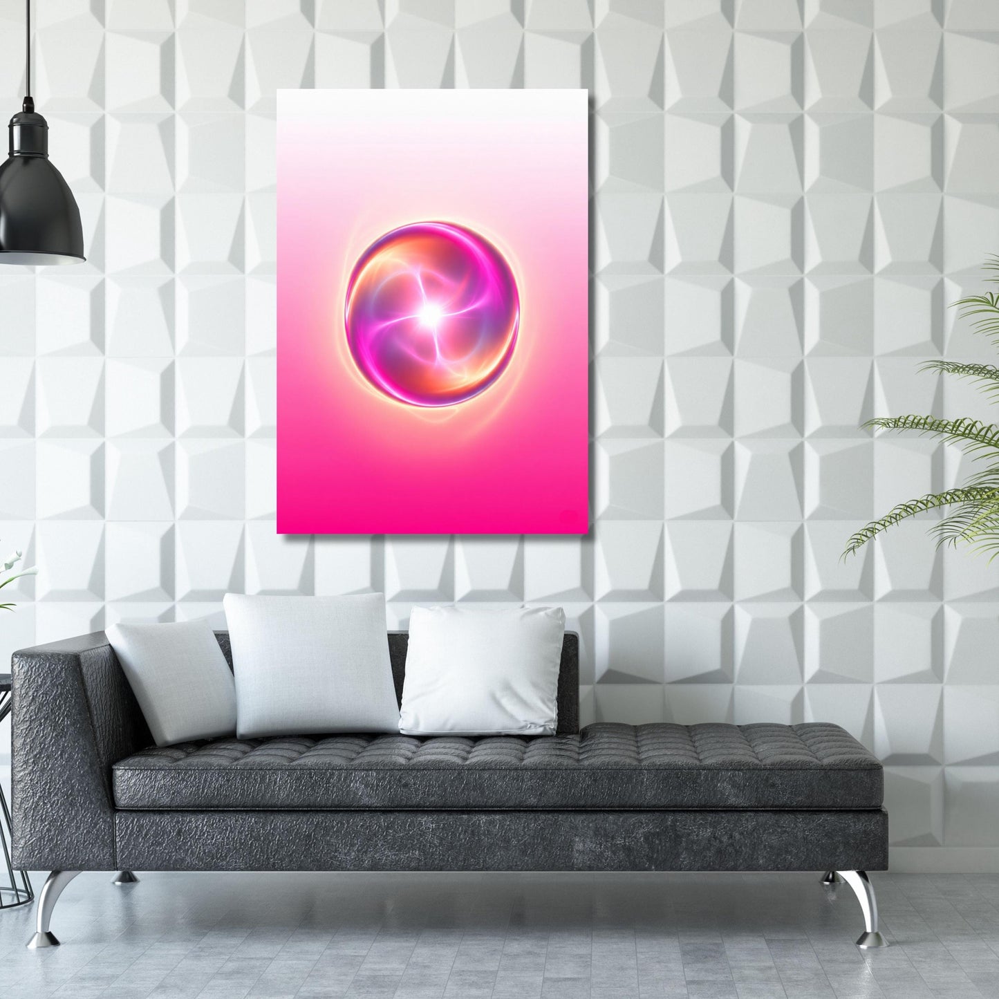 Aura Canvas Poster, Angel Number Wall Art, Spiritual Gradient Print, Affirmation Art, Boho Aura Printable, Meditation Wall Decor gift art