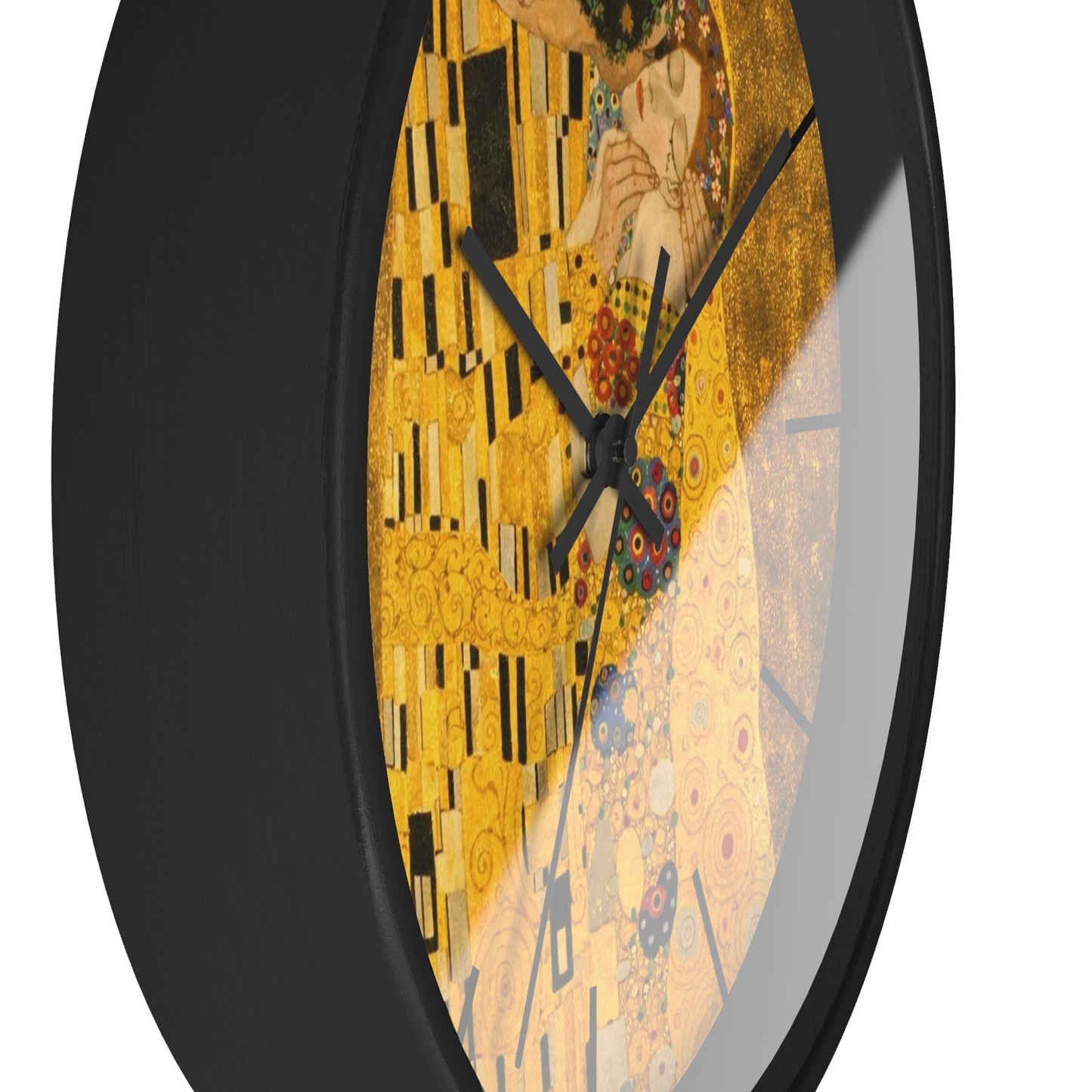 The Kiss Gustav Klimt Wall Clock | Art Deco Decorative Clock