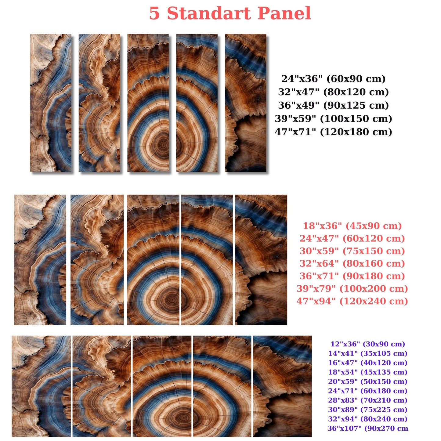 Tree Rings Canvas Wall Art Elegant Natural Wall Art Great Design Solution for Echo Tree Ring Print stump,Tree ring Wood Canvas art Texture
