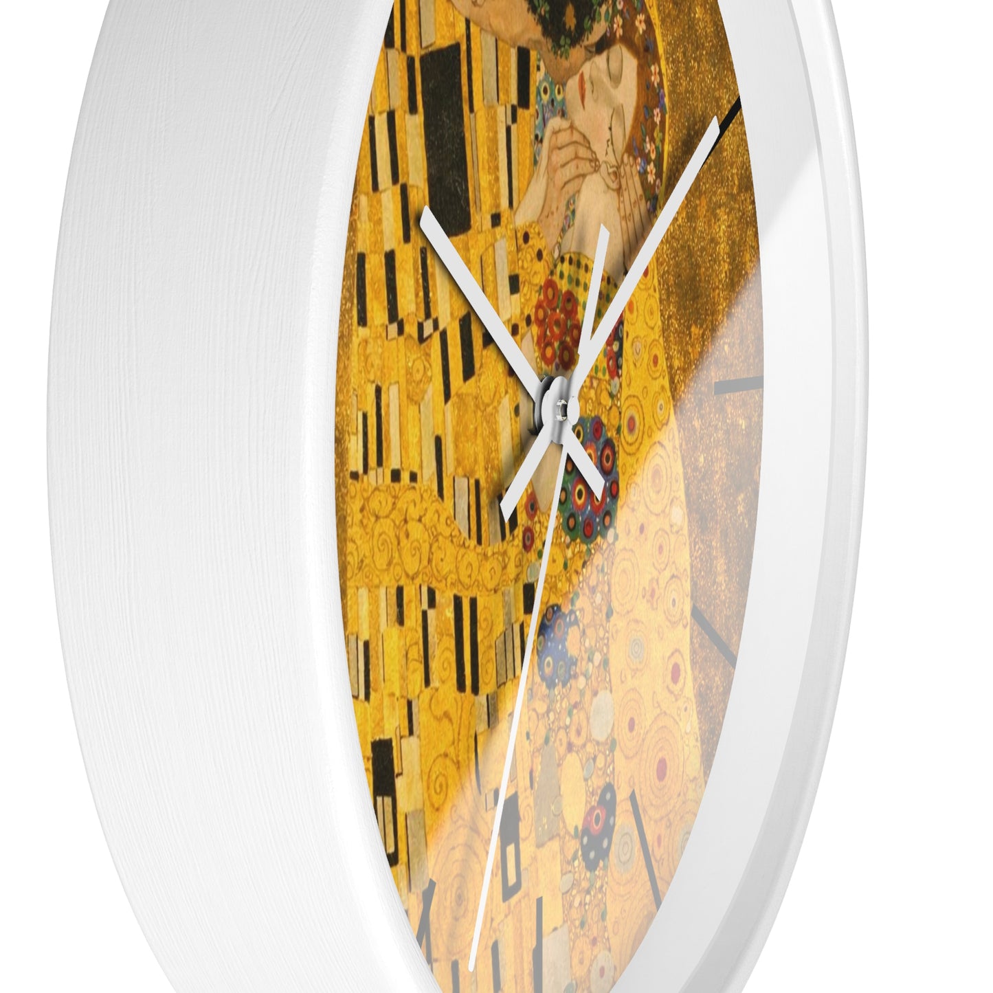 The Kiss Gustav Klimt Wall Clock | Art Deco Decorative Clock