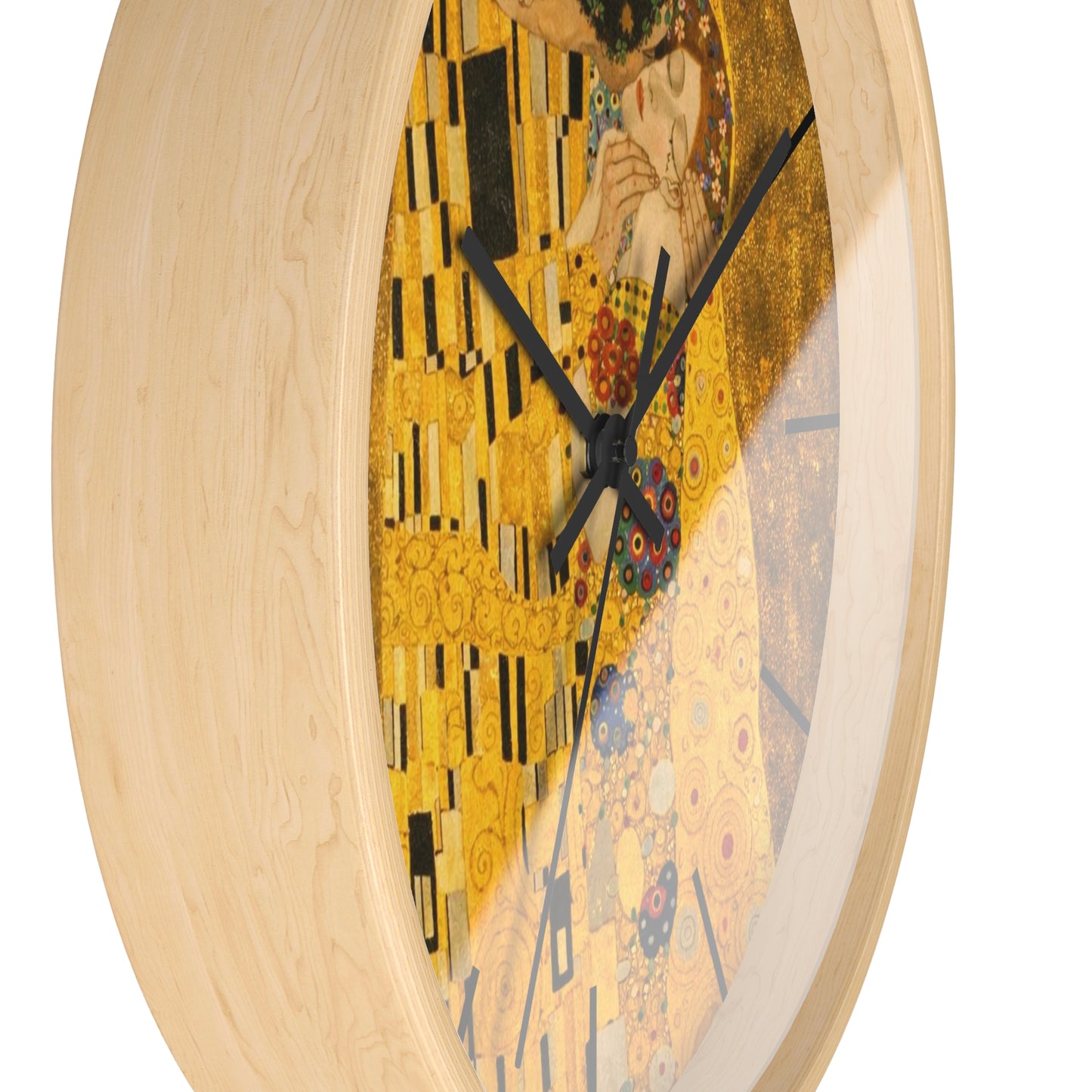 The Kiss Gustav Klimt Wall Clock | Art Deco Decorative Clock