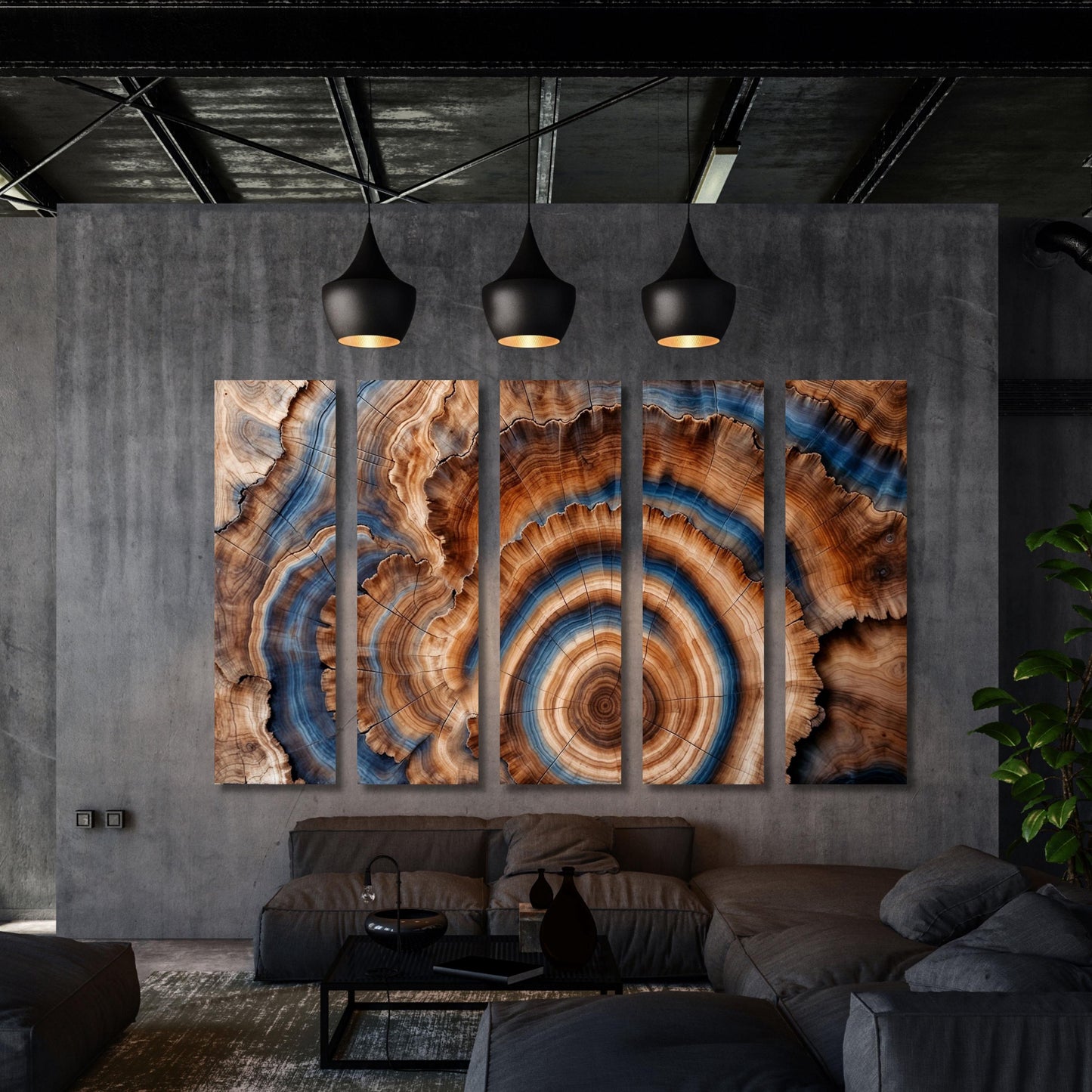 Tree Rings Canvas Wall Art Elegant Natural Wall Art Great Design Solution for Echo Tree Ring Print stump,Tree ring Wood Canvas art Texture