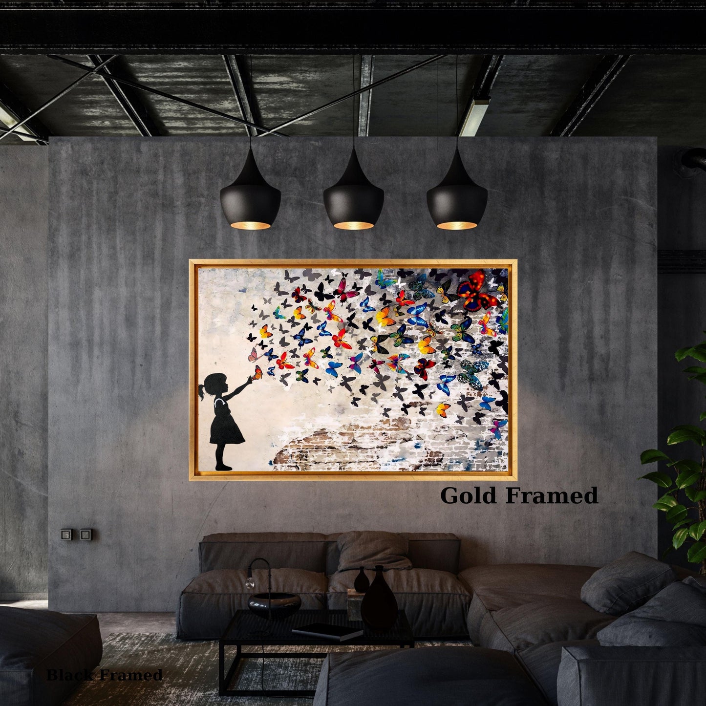 Banksy butterfly girl Canvas Art Graffiti Street Graffiti Art American Street Art,Banksy Graffiti Wall art wall hangings antique decor art