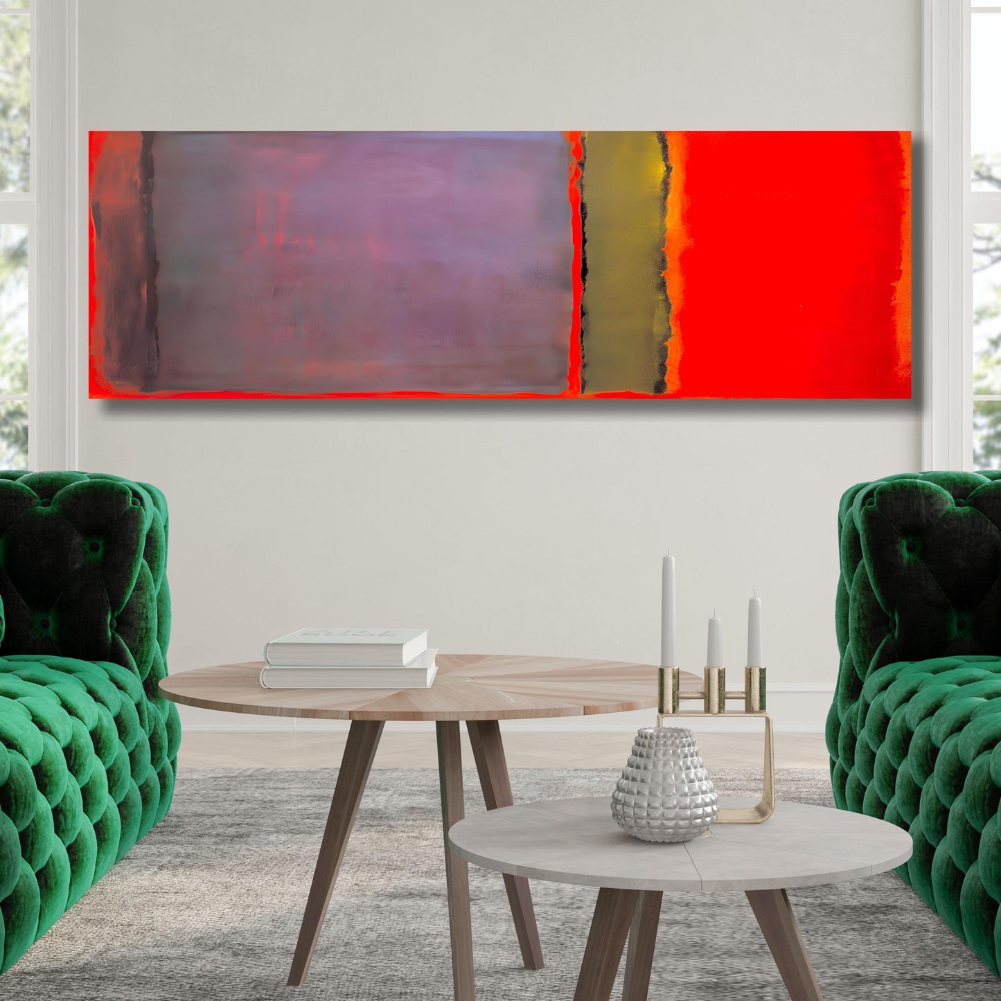 Panoramic Mark Rothko Canvas Art Famous Art,Canvas Large Wall Art,Vintage Art,Rothko Art,Gift Rothko  Wall Art Prints, Rothko Exhibition art