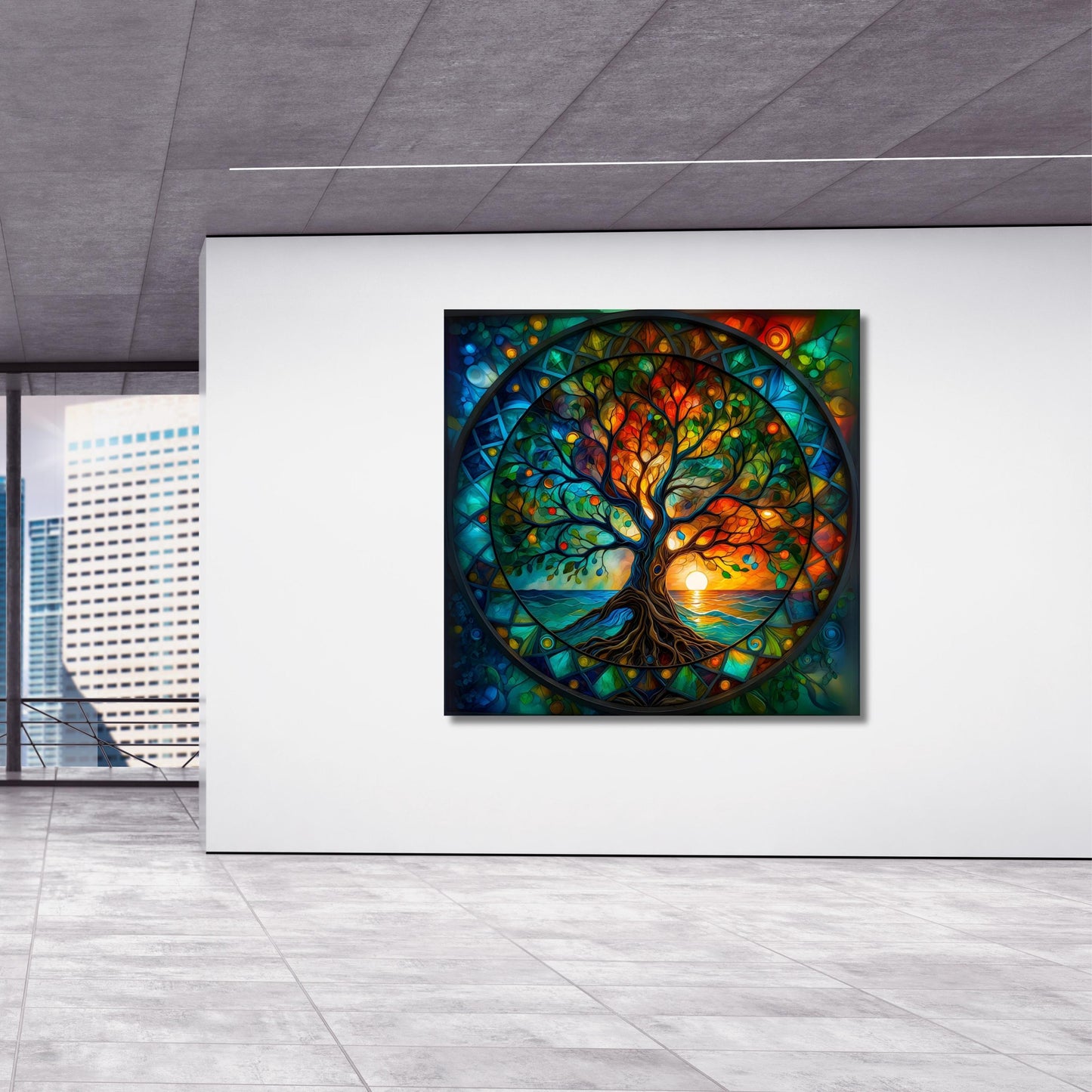 Tree of Life Gustav Klimt Canvas Print: Symbolic Celtic Wall Decor