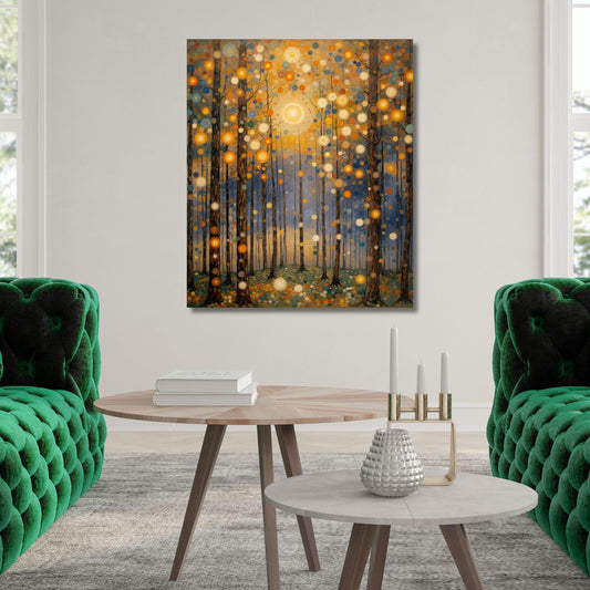 Gustav Klimt Canvas Wall Art Klimt Print, Klimt Canvas Poster, Gustav Klimt Poster, Klimt Exhibition Painting, Flower Garden Flower Market