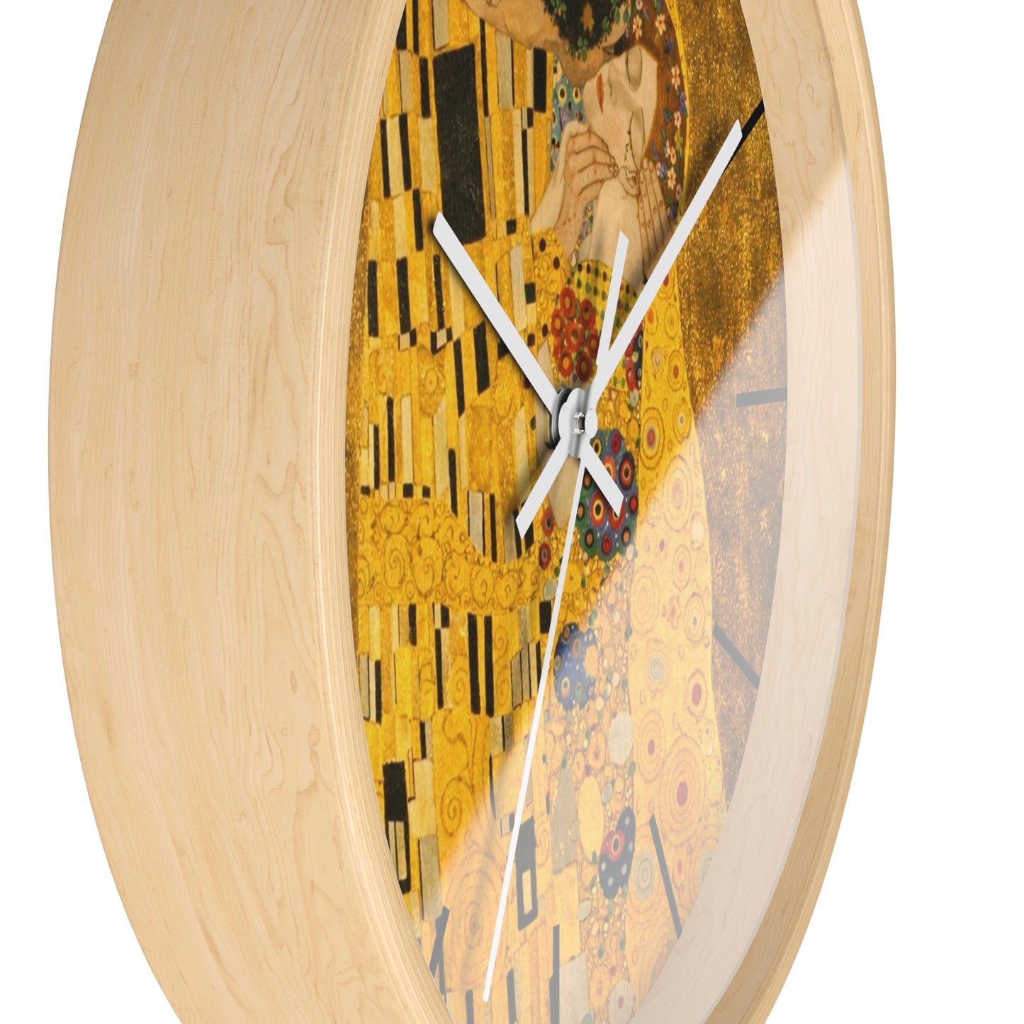 The Kiss Gustav Klimt Wall Clock | Art Deco Decorative Clock