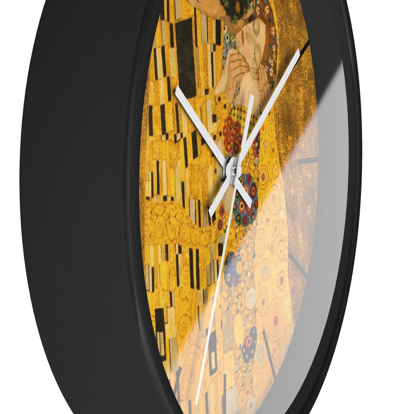 The Kiss Gustav Klimt Wall Clock | Art Deco Decorative Clock