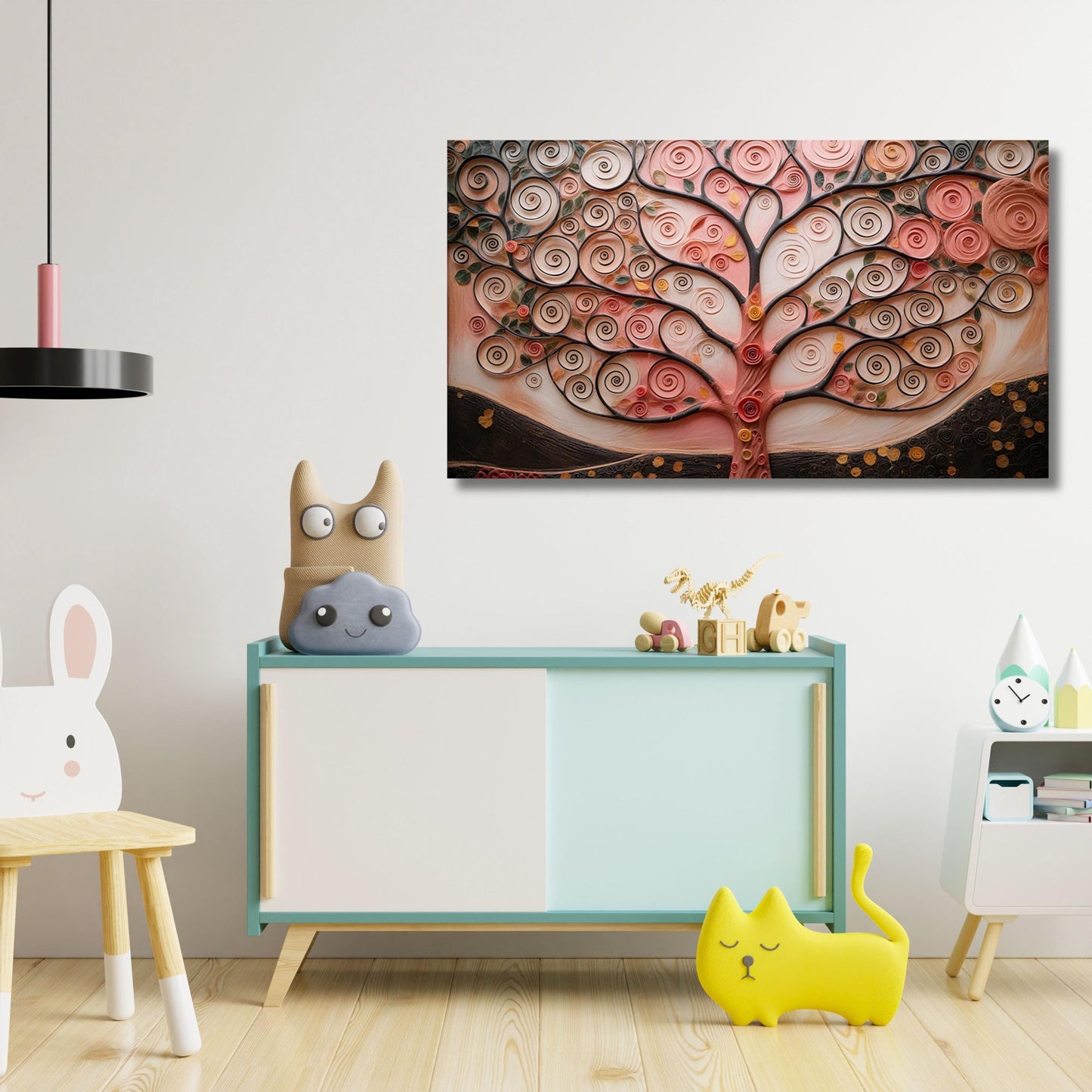 Gustav Klimt Tree of Life Canvas Art: Extra Large Ready to Hang