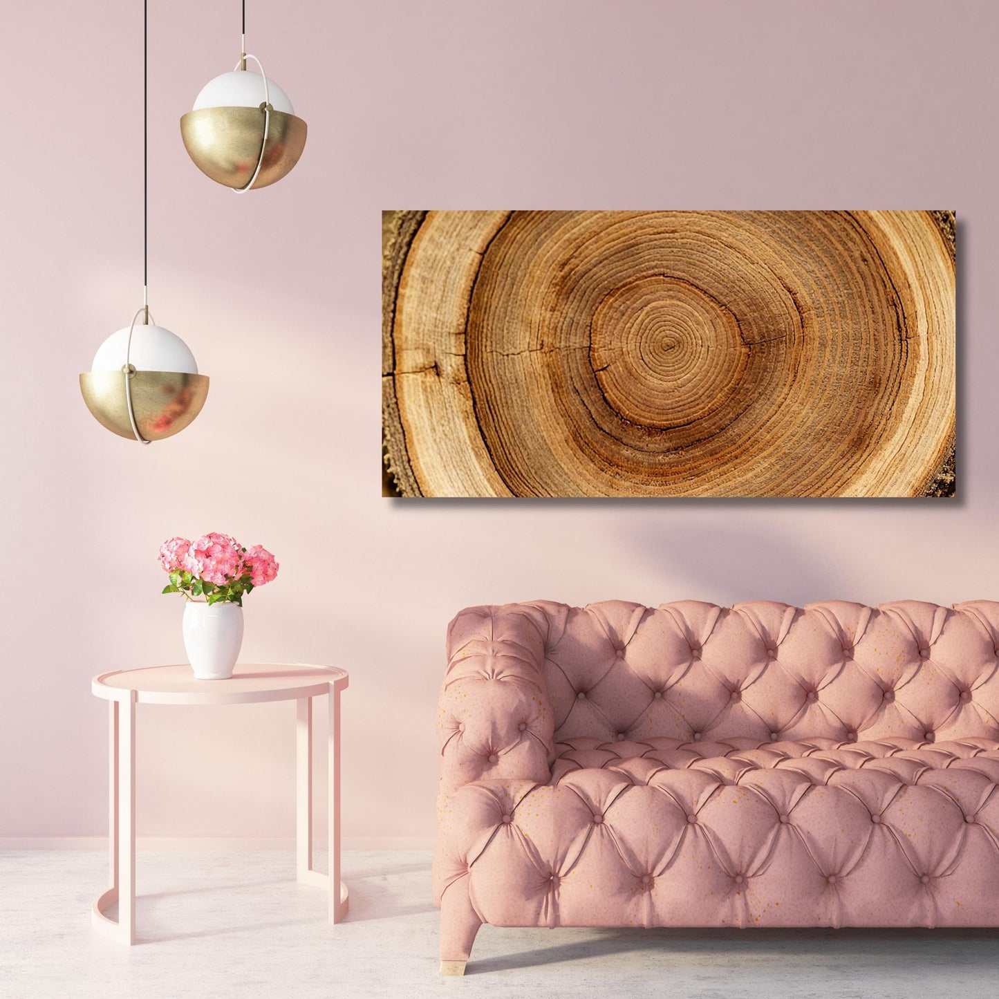 Natural Tree Rings Canvas Wall Art Elegant Natural Wall Art Great Design Solution for Echo Tree Ring Print of stump, Tree ring Canvas art