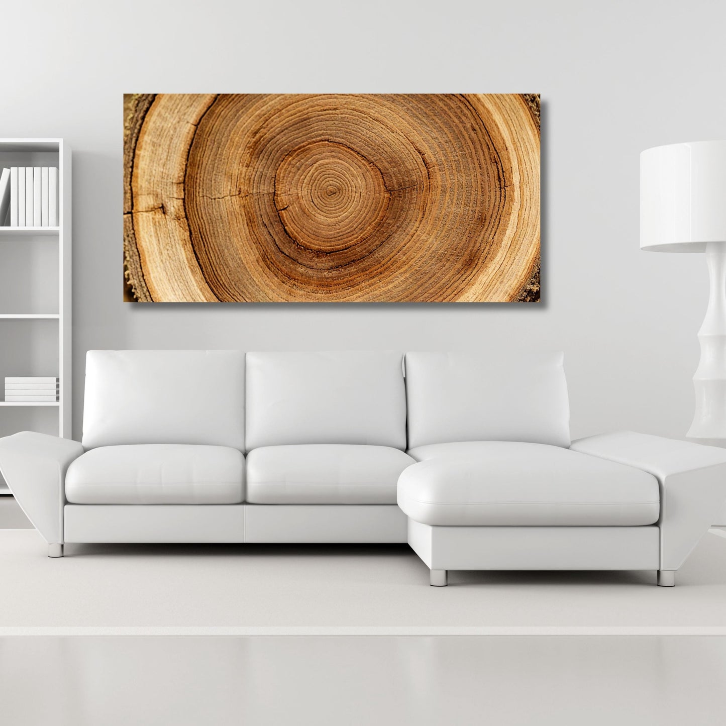 Natural Tree Rings Canvas Wall Art Elegant Natural Wall Art Great Design Solution for Echo Tree Ring Print of stump, Tree ring Canvas art