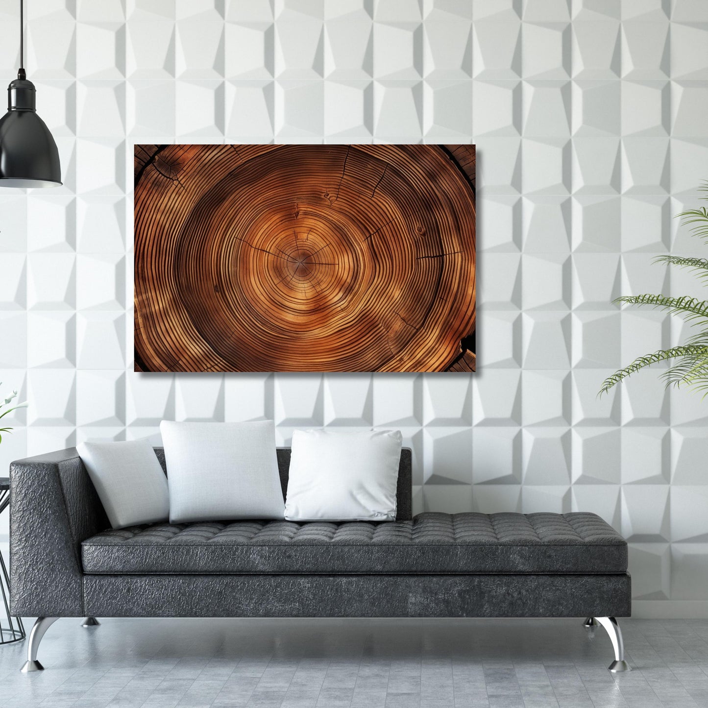 Tree Rings Canvas Wall Art Elegant Natural Wall Art Great Design Solution for Echo Tree Ring Print stump,Tree ring Wood Canvas art Texture