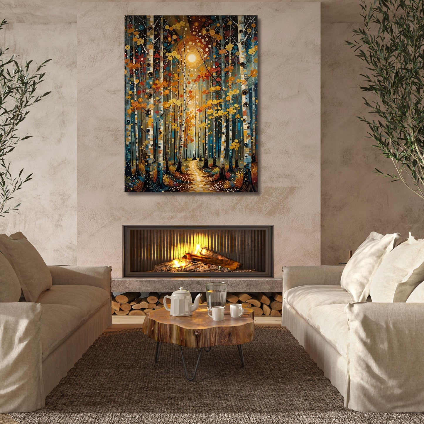 Gustav Klimt Canvas Wall Art Klimt Print, Klimt Canvas Poster, Gustav Klimt Poster, Klimt Exhibition Painting, Flower Garden Flower Market
