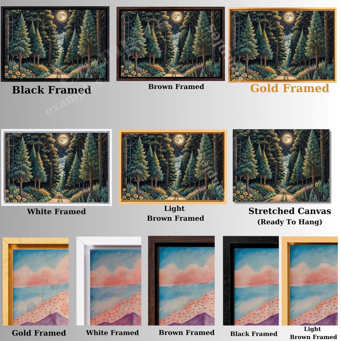 Custom Photo Canvas Print Personalised Wall Art Memory Gift Home Living Room Decor - We can turn any image you want into a painting.