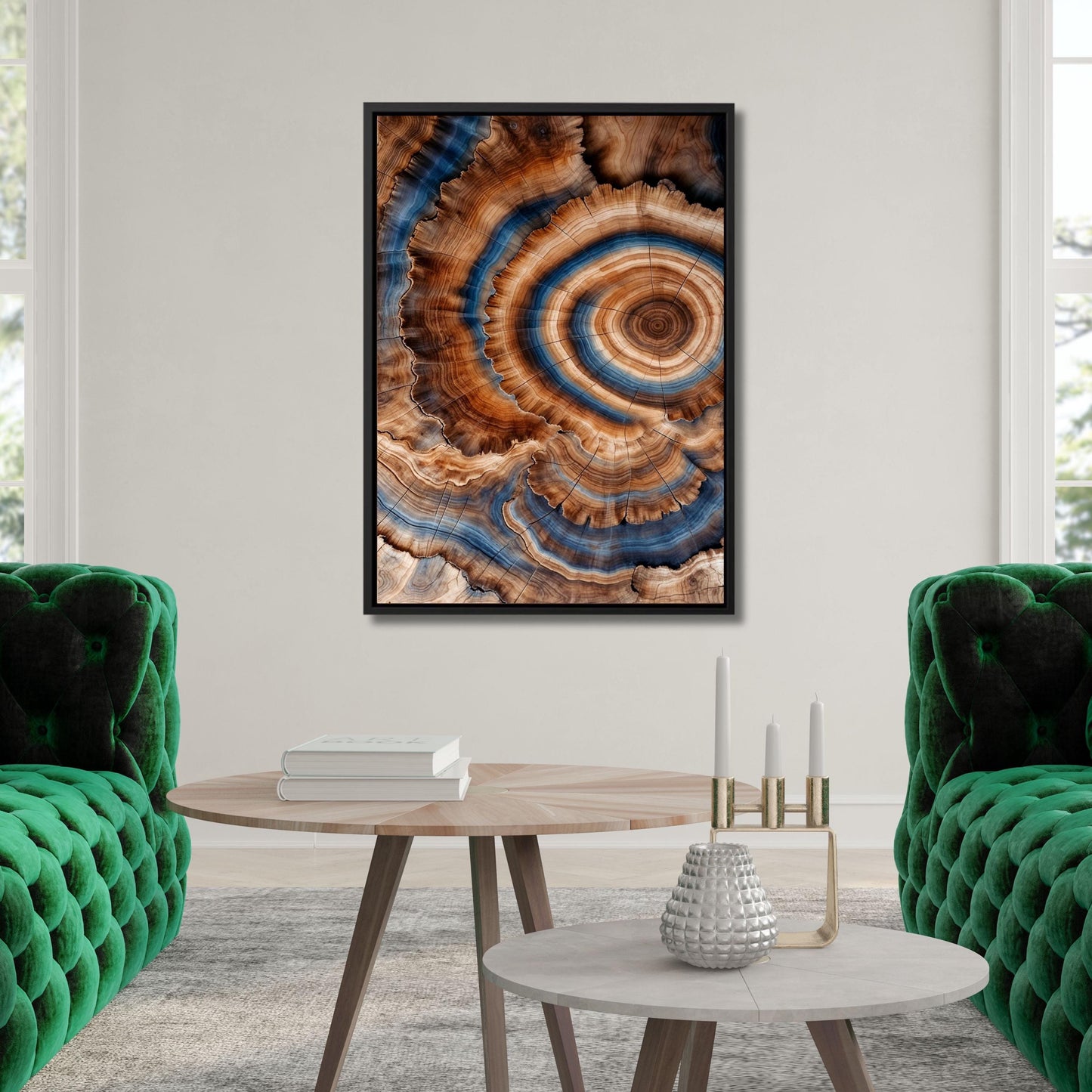 Tree Rings Canvas Wall Art Elegant Natural Wall Art Great Design Solution for Echo Tree Ring Print stump,Tree ring Wood Canvas art Texture