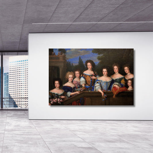 Gascar Ladies throwing flowers Canvas Wall Art Hieronymus Bosch Print Poster Anthony Wall Art Bosch Giclee Wall Art Bosch gift