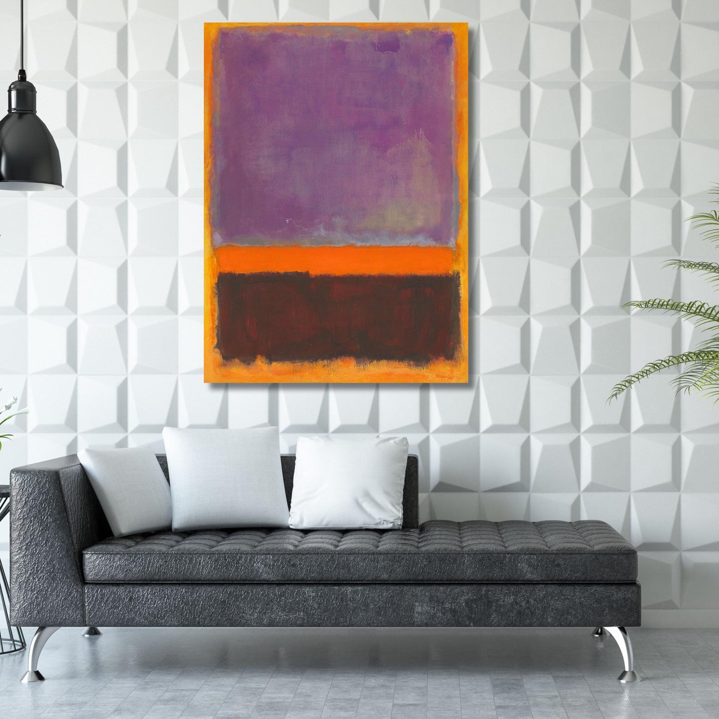 Rothko Canvas Wall Art Rothko Poster ,Museum Quality Abstract Mark Rothko Poster,Rothko Wall Art, Modern Exhibition Art ,Gift Wall Art decor